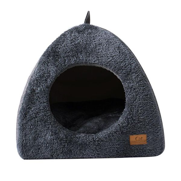 

cat beds & furniture 1pc nest plush lightweight warm winter enclosed sleeping bed