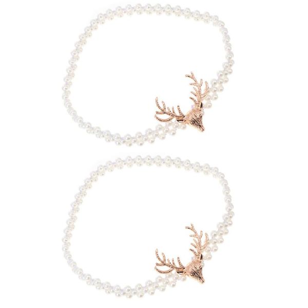 

curtain & drapes 2pcs creative antler tieback elegant buckle metal