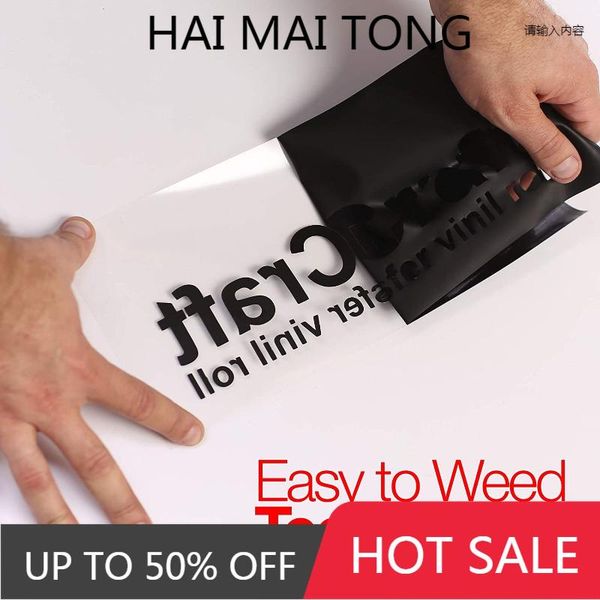 

window stickers fast delivery 2021 1 roll 12 "x 20 '/ 30cmx600cm heat transfer iron on diy clothing