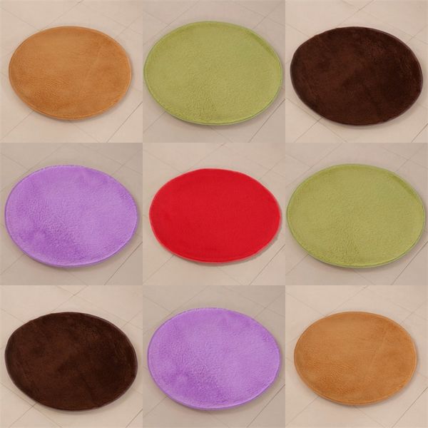 

wholesale-new qualified soft bath bedroom floor shower round mat rug non-slip dig633 363 r2