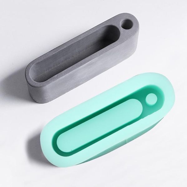 

cake tools sn0030 silicone molds business card cement concrete resin home decoration handmade display stand mould
