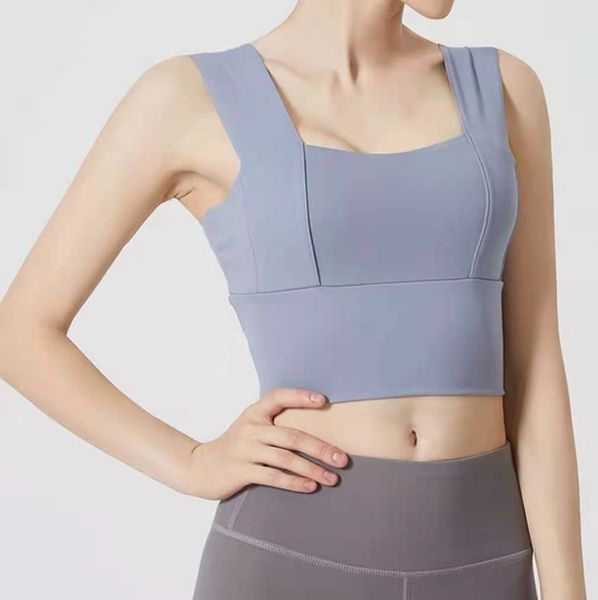 

new designer design fashion nude back sports running fitness yoga training gather vest bra090, White;red