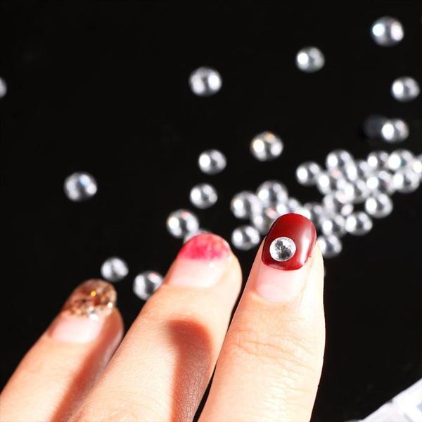 

nail art decorations sequins glass rhinestones manicure decoration, Silver;gold