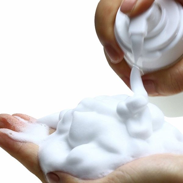 

new 100/150/200ml portable plastic foaming soap dispensers pump bottles bubble suds squeeze bottle sn-hot