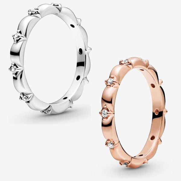 

cluster rings flower petals band rose golden & 925 sterling silver ring jewelry pave stones fashion for women spring engagement, Golden;silver