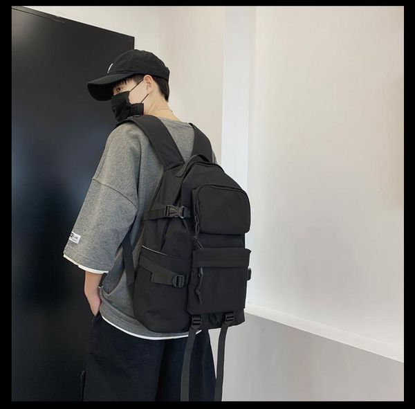 

bb096 the new korean version of the wild simple large-capacity men's backpack