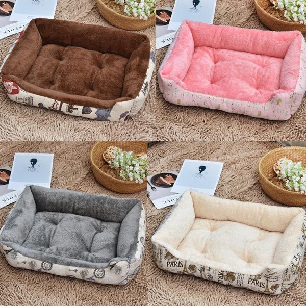

p08 soft dog beds warm fleece lounger sofa for small dogs large dog golden retriever bed husky kennel pet products xxs to xl