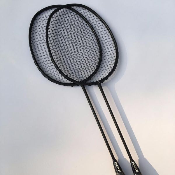 

1 pc 4u 82g woven badminton racket 100% carbon fiber training badminton racquet 30lbs