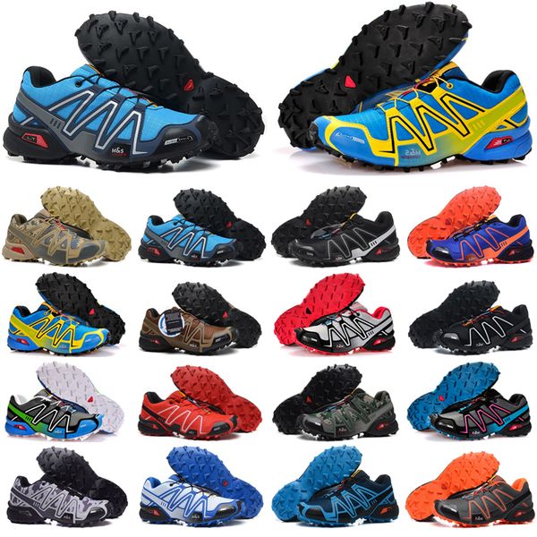 

discount speed cross 3 outdoor mens running shoes speedcross runner jogging iii black green red grey men trainers sports sneakers chaussures