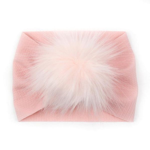 

hair accessories 2021 warm knitted knot headband for women autumn winter girl elastic band with feather scrunchie headwear