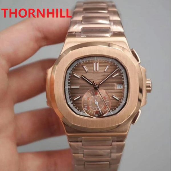 

square designer mens watches automatic movement 904l stainless steel watch 42mm 2813 mechanical quartz wristwatches luminous montre de luxe, Slivery;brown