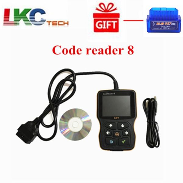 

code readers & scan tools dhl reader 8 cr800 obdii eobd canbus diagnistic scanner for multi-brand cars