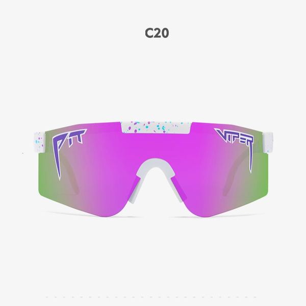 

2021 new pit goggle white party viper outdoor brand polarized women colorful sunglasses arrived for eyewear tcfpu qajvw, White;black
