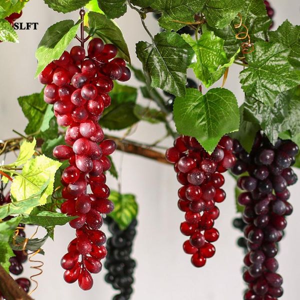 

party decoration festive props kitchen home el supermarket cafe bar shop store fake fruit simulation artificial grape model