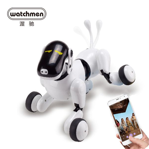 Ai Robot Toy Interactive Dog Electric Walk Интеллектуальная Robot Smart Технология Electronics Puppy Go Control Control Bluetooth Music