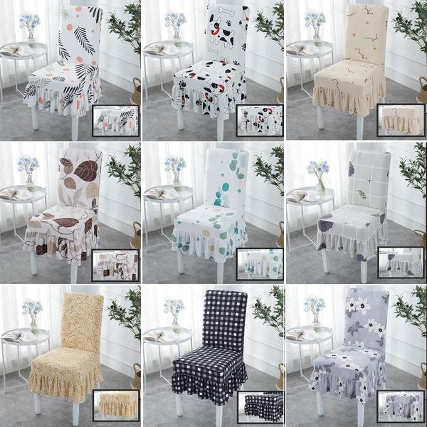 

chair covers pleated ruched dining room slipcovers parsons cover stretch for