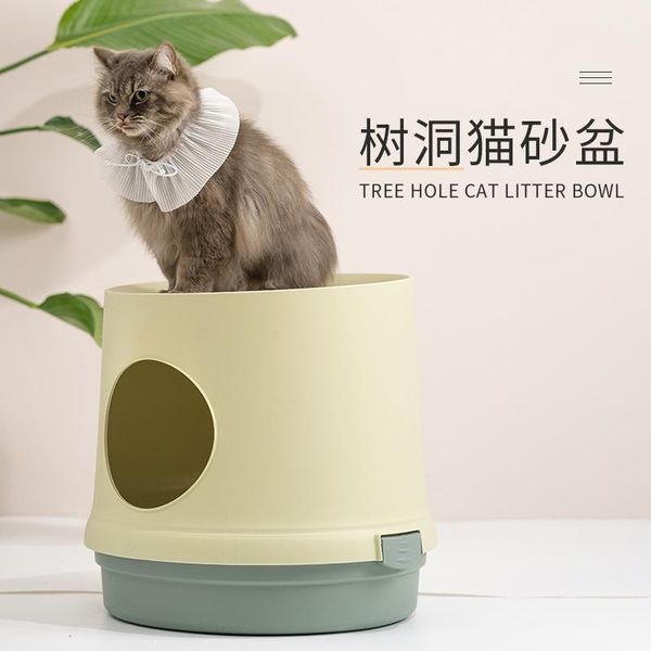 

other cat supplies cute modern big litter box cover training fully enclosed pet products arenero gato bk50ms