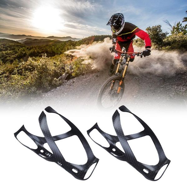 

water bottles & cages carbon bicycle bottle cage lightweight bike holder mtb road drink cup rack mountain accessory