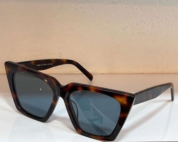 

havana blue cat eye sunglasses 41468 gafas de sol ladies fashion sunglasses uv400 protection eyewear with box, White;black