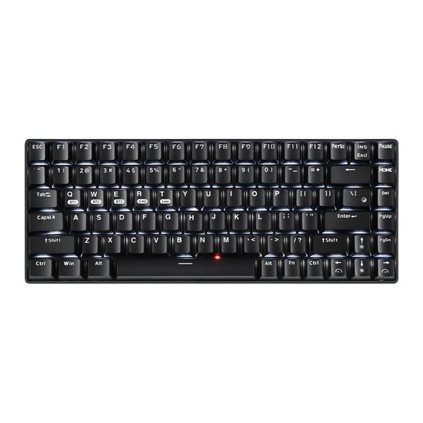 

keyboards gaming mechanical keyboard 68 keys usb wired bluetooth wireless rgb led backlight portable switches for computer gamer