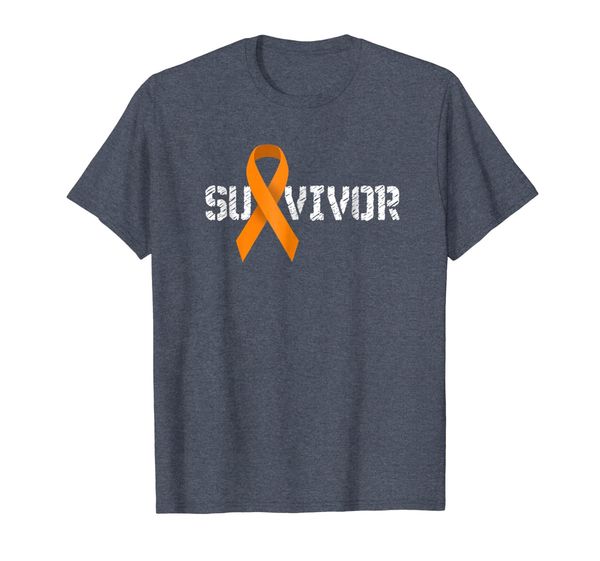 

Leukemia Awareness Cancer Survivor Orange Ribbon T Shirt, Mainly pictures