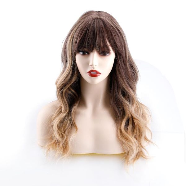 

synthetic wigs for black women wig with bangs cosplay