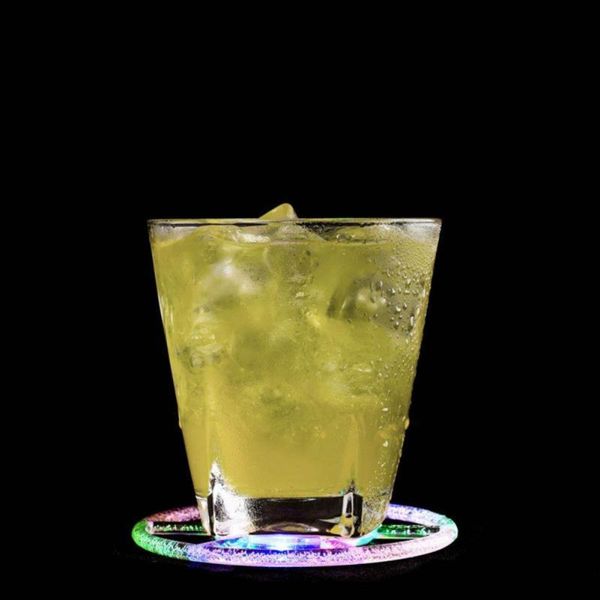 

mats & pads acrylic crystal bottle led light sticker holiday nightclub bar family party vase decoration kitchen desktop
