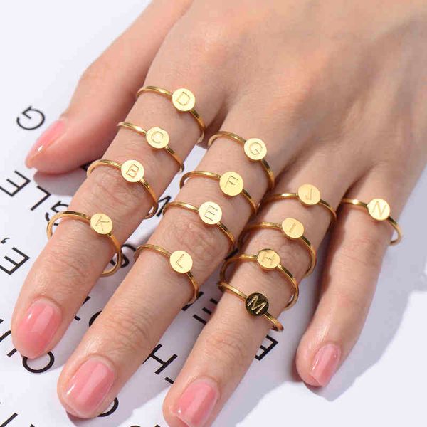 

band letter jewelry stainless steel s couple s for women friend ring, Silver
