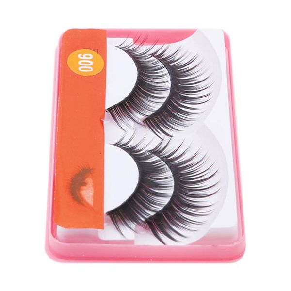 

2 pairs packing false eyelashes nature long fake eye lashes eyes make up items eyelashes extensions women false