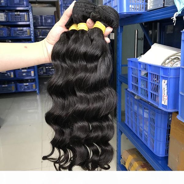 

wholesale virgin natural wave hair bundles peruvian hair 10a selling raw human hair weaving for black women, Black;brown