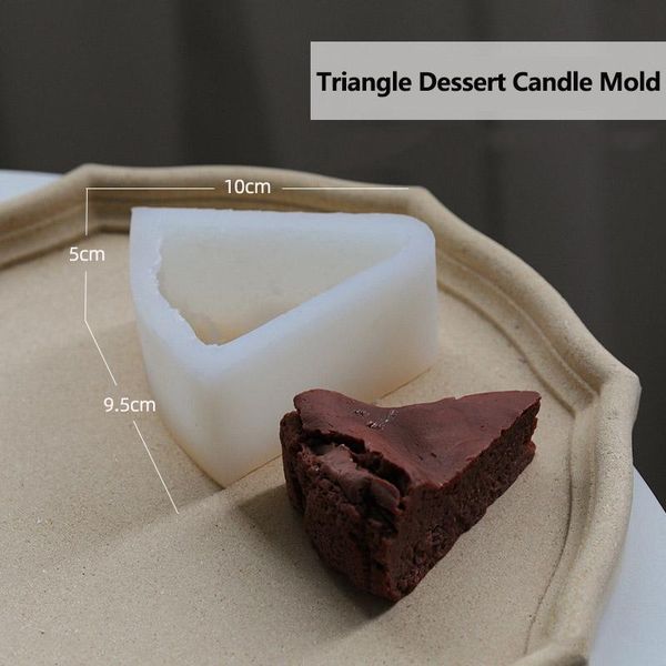 

craft tools simulation pastry dessert cake candle silicone mold 3d for making