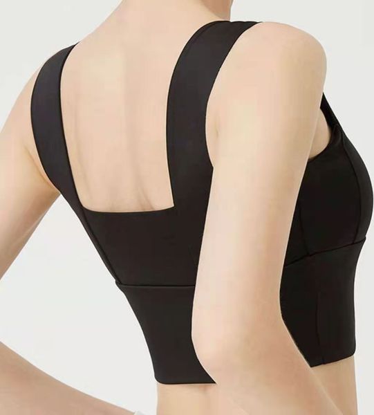 

new designer design fashion nude back sports running fitness yoga training gather vest bra0081, White;red