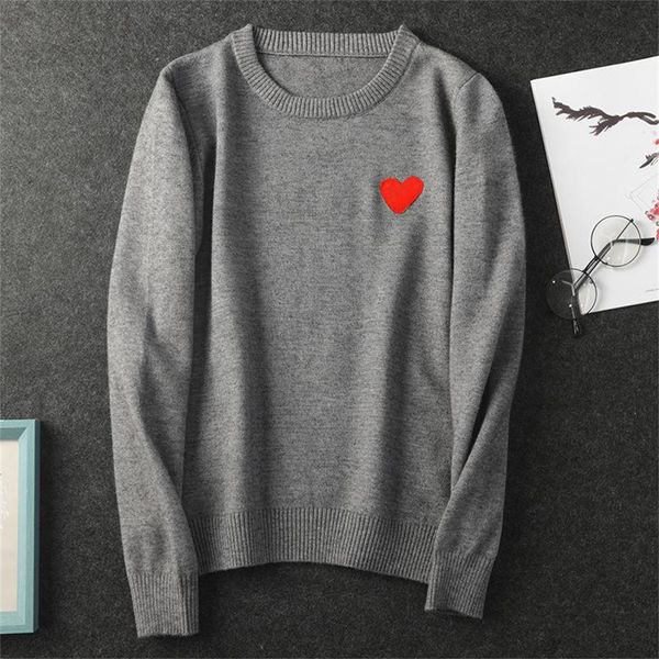

designer women men sweaters fashion knits embroidery long sleeve sweater simple casual knitted pullovers couple sweatshirt trench coat size, White