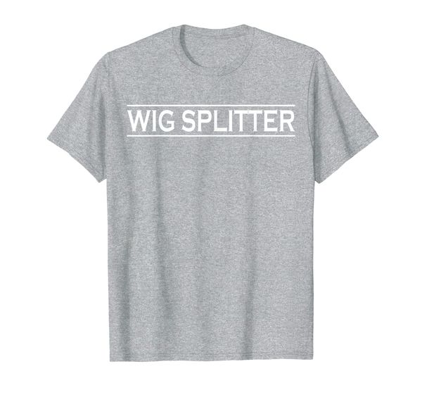 

wig splitter wigsplitter prison country redneck men tshirt, White;black