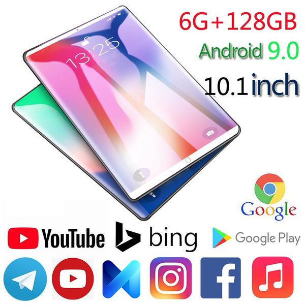 

tablet pc 10.1 inch android 9.0 6gb+128gb smartphone home delivery hd screen online learning 4g wifi gps