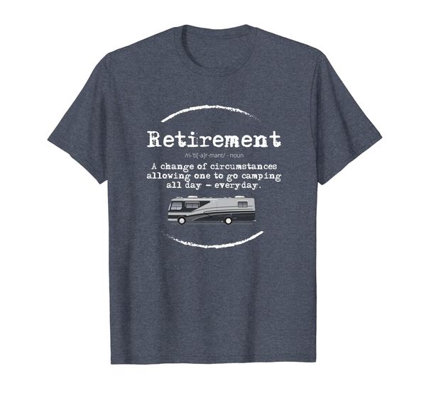 

Funny Retirement Gift Shirt People Who Love Camping RVing, Mainly pictures