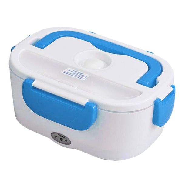 

portable electric heating stainless lunch box warmer 220v eu plug red