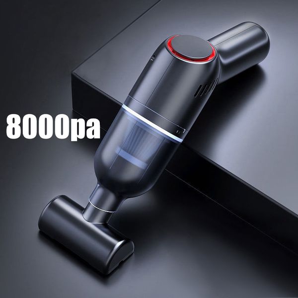 

8000pa 120w portable wireless car rechargeable household handheld automatic vacuum cleaner high suction power