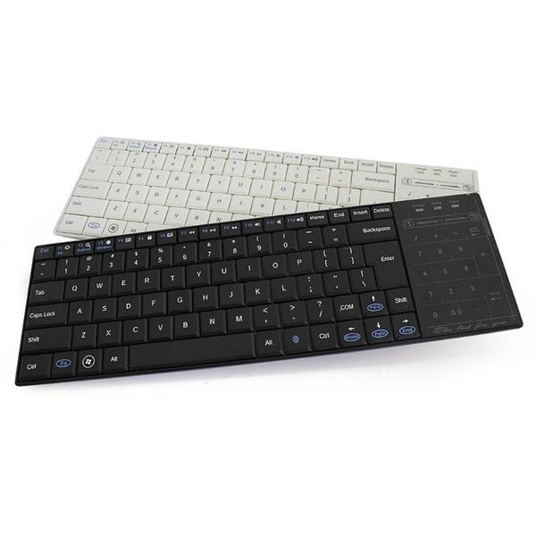 

keyboards bluetooth keyboard mini wireless multimedia dual mode with touchpad response sliding 507#3