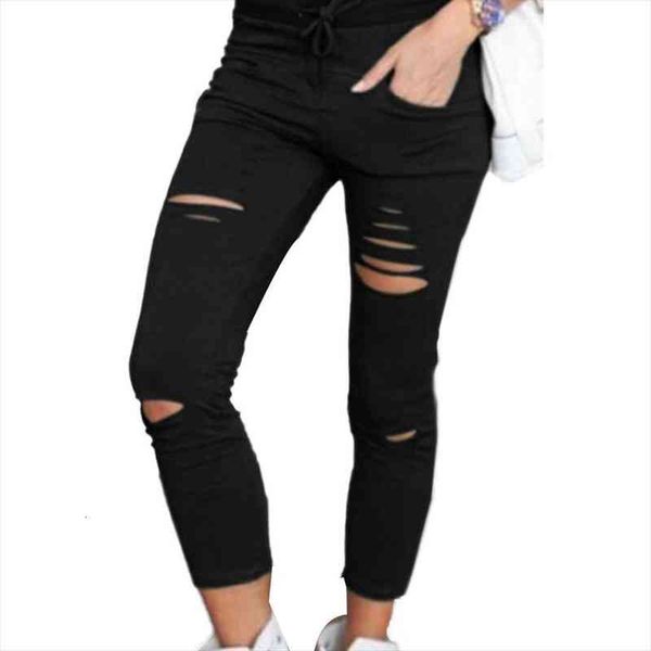 

fashion solid fitness ankle length womens legging stretch high waist sport dropship, Black