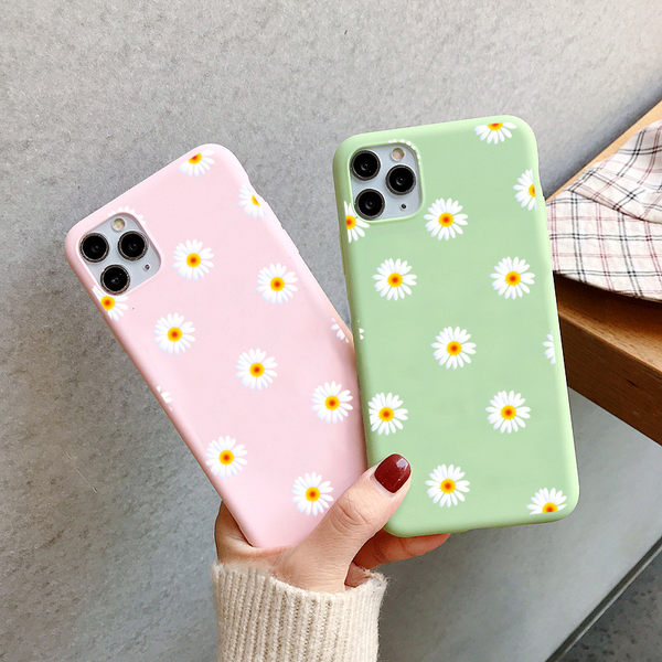 

tpu love heart daisy flower case for oppo reno2 f 3 realme 5 pro f5 f11 f9 a83 a3s a71 a39 a57 a59