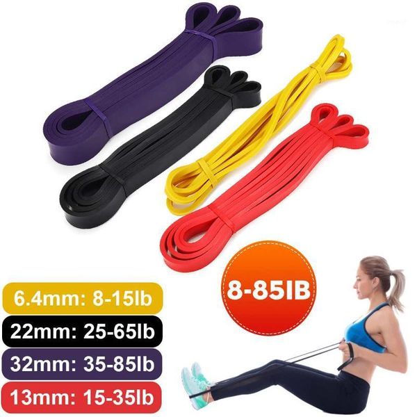 

resistance bands elastic exercise yoga training pull rope loop strength pilates expander workout fitness equipment1