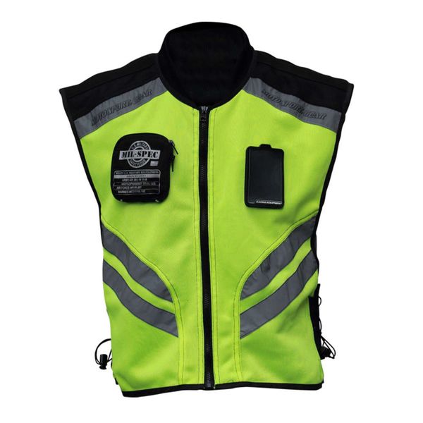 

motorcycle riding reflective team travel uniform orcent safety suit vt, Black