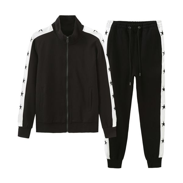 

21ss fashion mens designers tracksuit set running mens tracksuit letter slim clothing track kit luxurious sports short sleeve suit, Gray