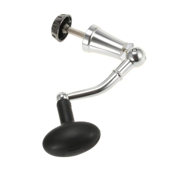 

baitcasting reels aluminum alloy rotary knob rocking crank handle for fishing spinning reel folding fish tackle box accessories nonslip grip
