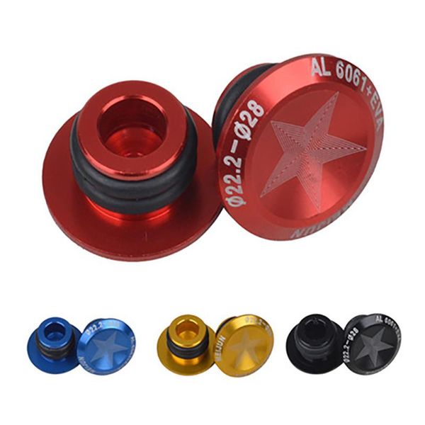 

bike handlebars &components 1 pair mtb mini aluminum alloy grip handlebar bar end plugs sers caps