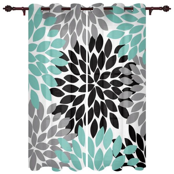 

translucent curtains abstract dahlia colored valance window curtains living room bedroom