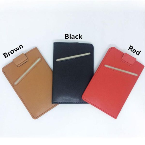 

bycybecy super thin credit card holder with rfid anti-theft new pull type id credit card wallet solid color card qylrqg