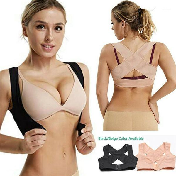 Traje de yoga Invisible Body Shaper Corset Mujeres Pecho Corrector de postura Cinturón Atrás Hombro Soporte Corrección de soporte para el cuidado de la salud