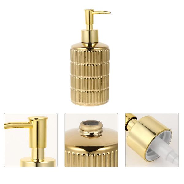 

storage bottles & jars 1pc bathroom liquid holder lotion dispenser ceramic subpacking bottle